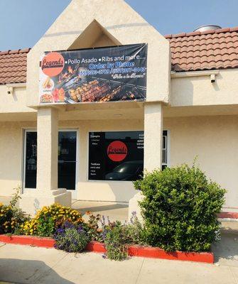 On the corner of Orosi Drive and First Ave in Cutler.