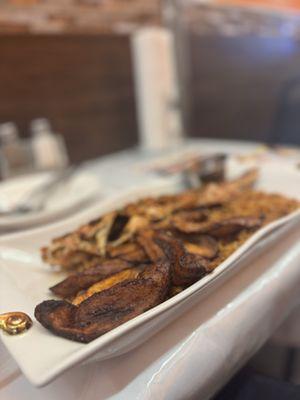 Jollof Rice Served with Red Snapper