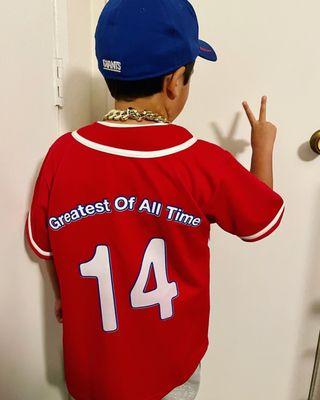 Custom baseball jersey