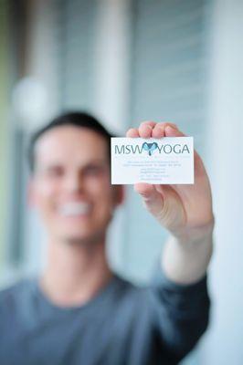 MSW Yoga Business Card