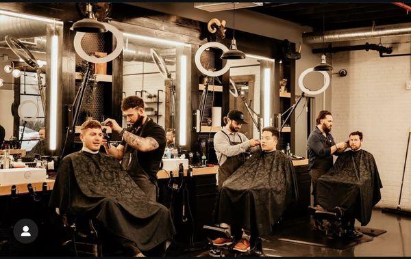 Elite barbers, meet some of the team!
