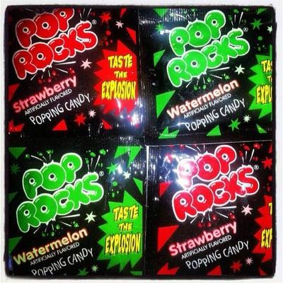 Add pop rocks on your frozen yogurt for just $1.00