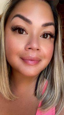 Fresh set of lashes.