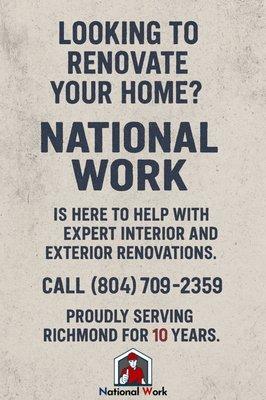 National Work Landscape and Tree Services
