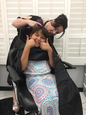 Camille was great with my lil sister