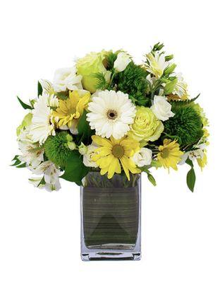 SMILE - This beautiful arrangement of magic roses and alstroemerias will give happy thoughts. Send this arrangement and make a special day.