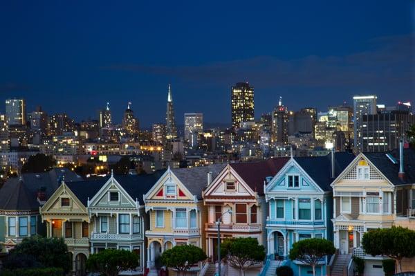 Painted Ladies - San Francisco - CA