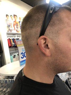 $18 for an unblended hair cut...