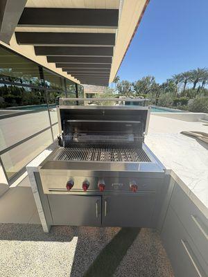 BBQ cleaning at this beautiful home @clancylane