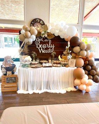 Teddy bear baby shower Anaheim shores estates clubhouse