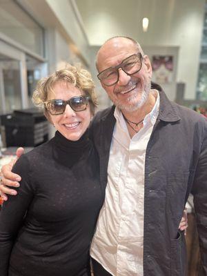 VIP customer and Claudio, Blake Kuwahara and Bevel Account Exec, at THE show extravaganza !