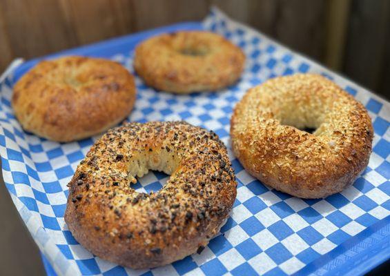 Sourdough Bagels