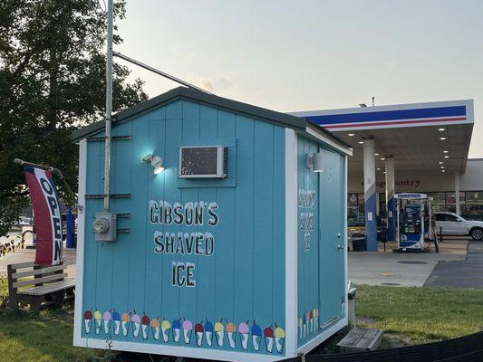 Our new look of our West Side stand.