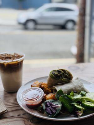 I will never forget this healthy break fast and delicious cafe