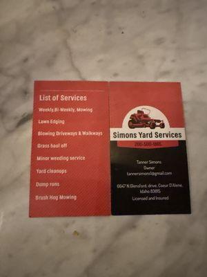 Simons Lawn Care