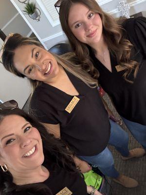 Left to right:
Melissa Kirby, Owner of Legacy
Annabelle Sanabria, Bi-Lingual Notary Signing Agent
Matilyn Hines, Social Media Manager