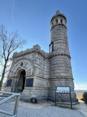 01.17.25 largest and most expensive of the hundreds of regimental monuments placed on the battlefield by surviving veterans
