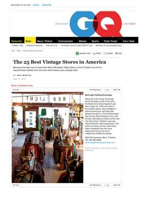 Red Light Clothing Exchange