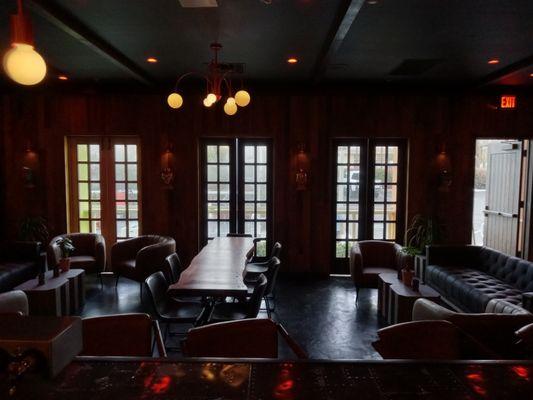 Stained and cleared doors