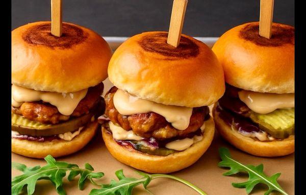 Chicken slider so good