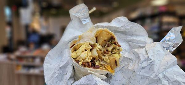 $8 - killer  breakfast burrito.