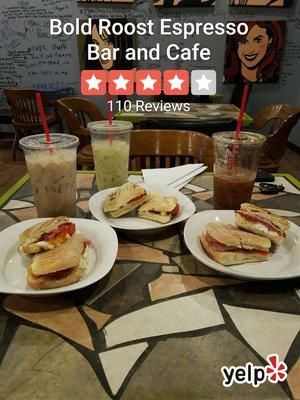 Here's our lovely meal!!