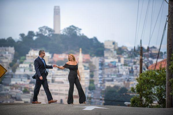 The photo we used for our Save the Date. Was so much fun taking these photos all over the city! Karna was a trooper!