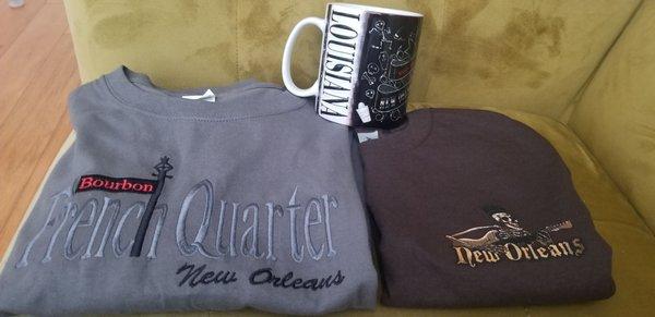 $10 t-shirts, $12 coffee mug