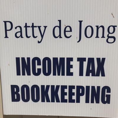 Patty de Jong Income Tax