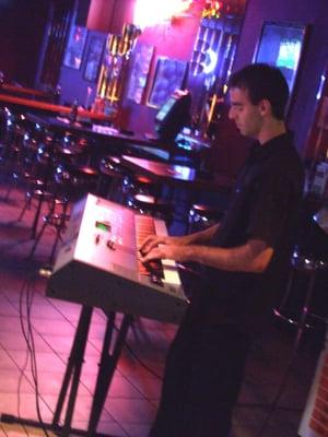 Keenan Baxter performing Smooth Jazz at Champs! Book Keenan at www.reverbnation.com/keenanbaxter