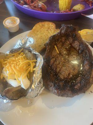 Ruby eye and crawfish