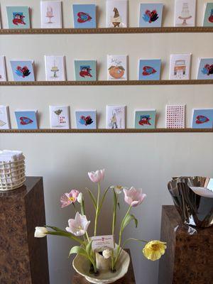 Cards by local artist