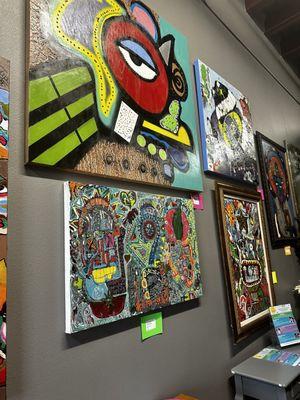 Art work can be purchased.