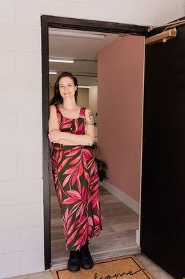 Hi! I'm Abigail Denny, founder of Hush Salon, Hair for Humankind, in McMinnville, Oregon. Hush Salon welcomes you. I'm glad you're here!