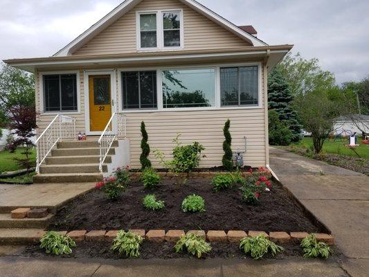 He made a great design and executed to the T. Highly recommend to anyone debating between companies. They are the best