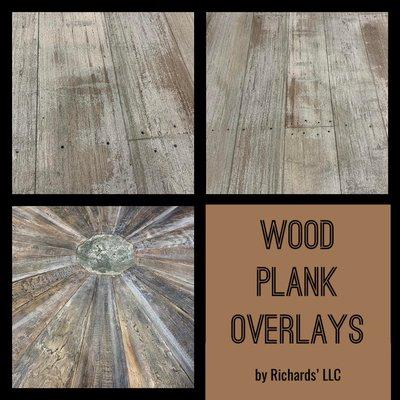 Wood plank overlay!