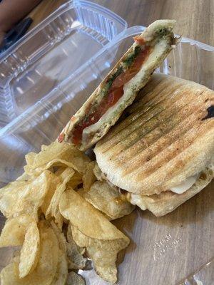 Caprese panini