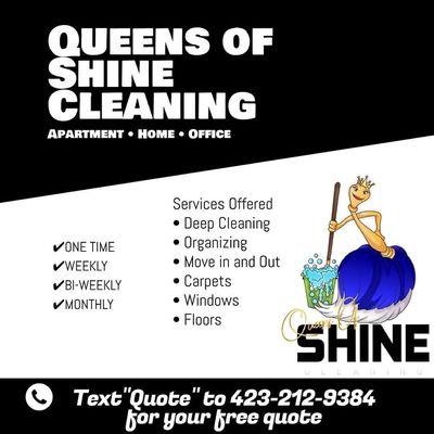 Queens of Shine Cleaning