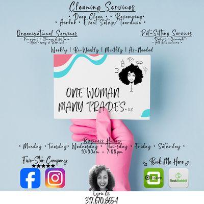 One Woman Many Trades