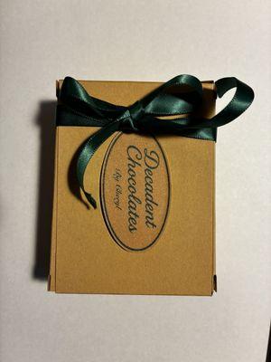 Candy bar packaging.