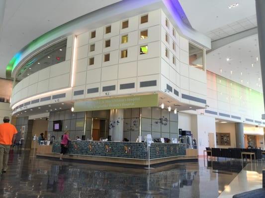 Entrance hall. Serves CSMott Children's Hospital and women's hospital.