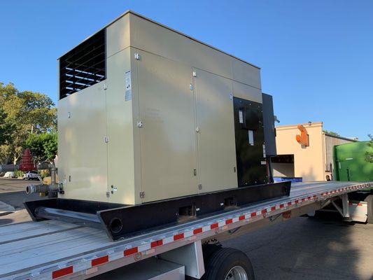 Ingersoll Rand 400hp oil-free rotary screw RENTAL air compressor.