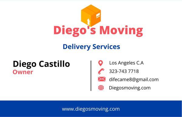 Diego's Moving