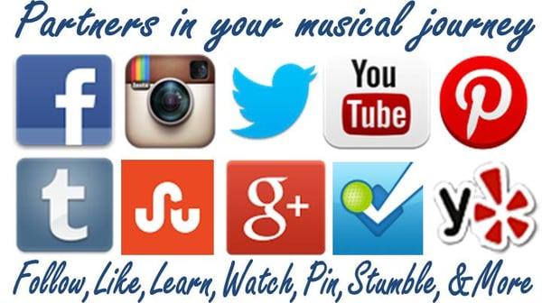 All about being social and sharing our musicalness