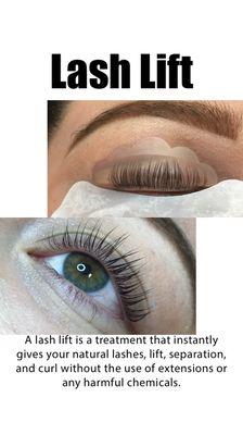 Lash lift $70