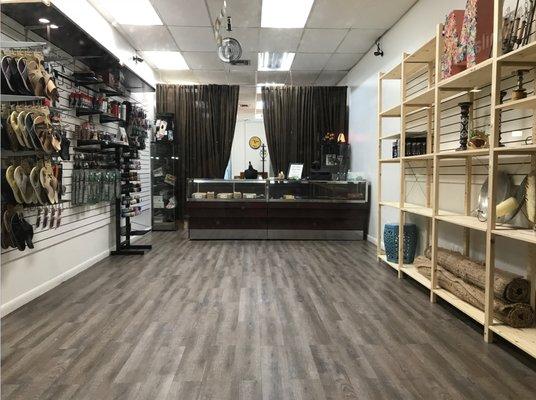 Clean and organized location