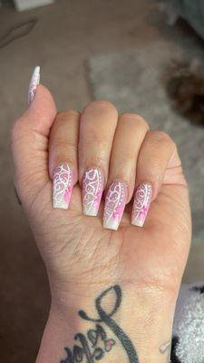 Nail design done Bi,he did an amazing job and I'll be going back for the great service!!