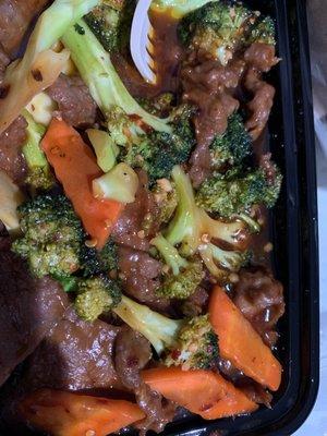 Beef with Garlic Sauce