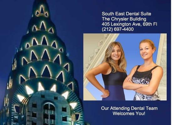 Attending staff, Chrysler Building location, Lincoln Square Dental Arts of Manhattan