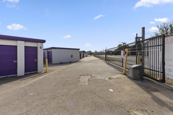 Fenced and gated self-storage facility off Altamesa Blvd